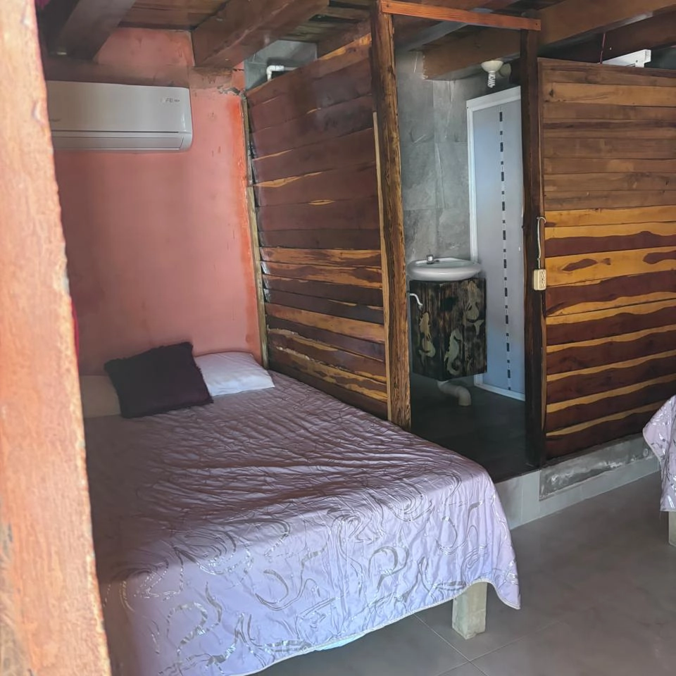 Le Vieux - Cabaña Escaleras